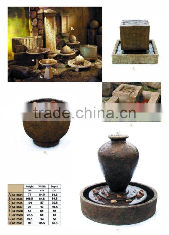 Home garden deco PW-113 antique flowerpot vase fruit bowl basin