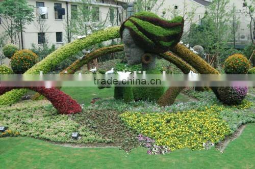 decorative huge size sculpture artificial plant statue design LGH15-06