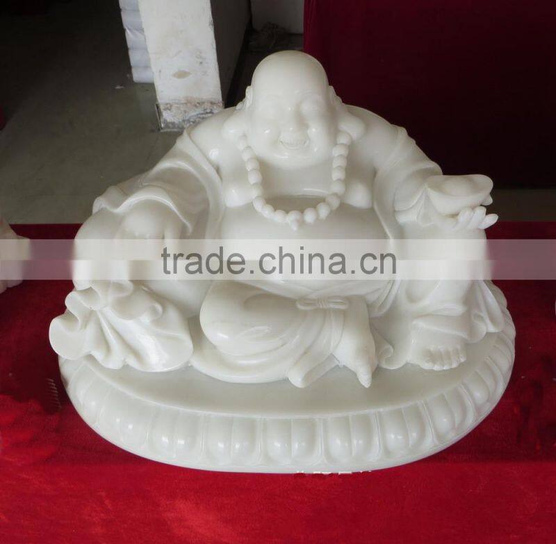 hand carved home decoration small marble stone buddha statue