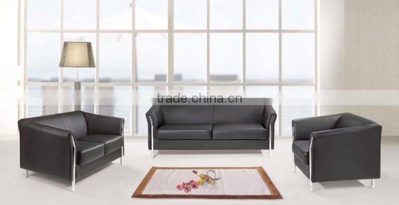 Leather sofa armchair (7218)