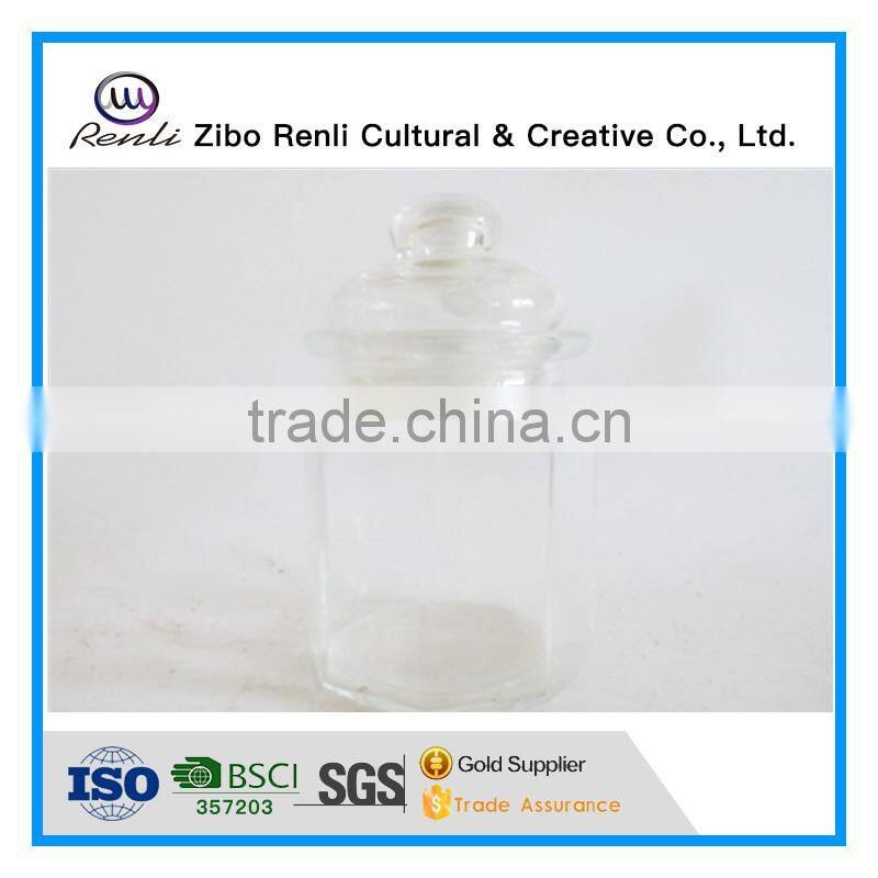 300ml Different Design Glass Candle Jars with Lids for Scented Candle