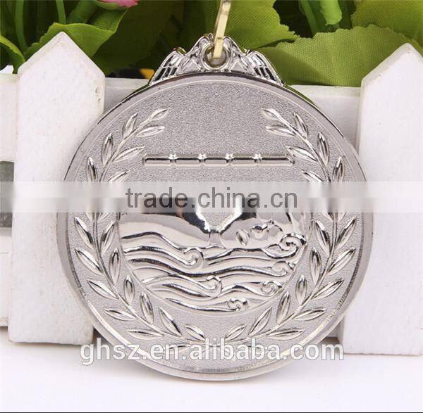 alibaba express zinc alloy swimming match medal for wholesale