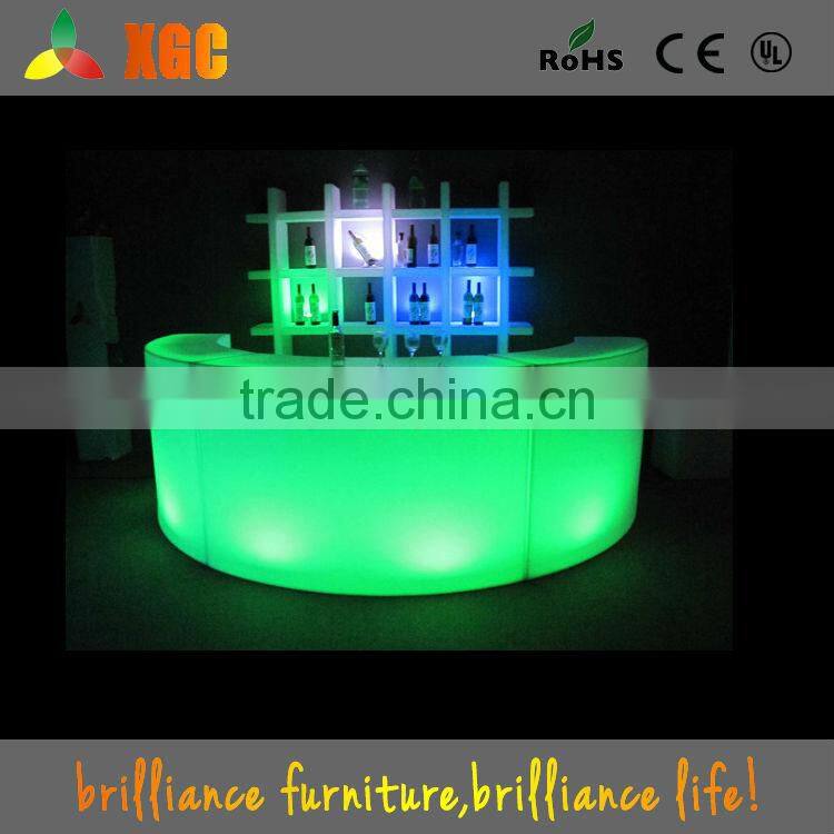 Modern plastic 16 colors changing wine holder