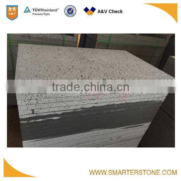 Honed finished wall lava stone for home decor