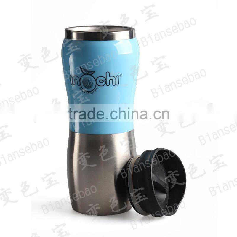 Stainless Steel Mug and Cap Metal Travel Mug