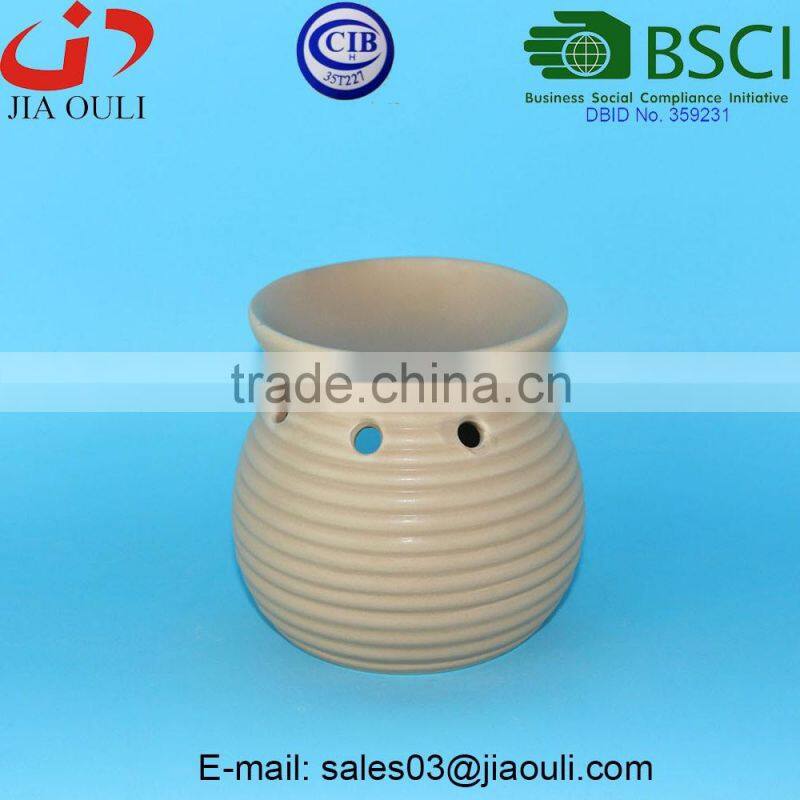 BSCI Audit factory Brown and terracotta ceramic aroma diffuser, essential oil diffuser