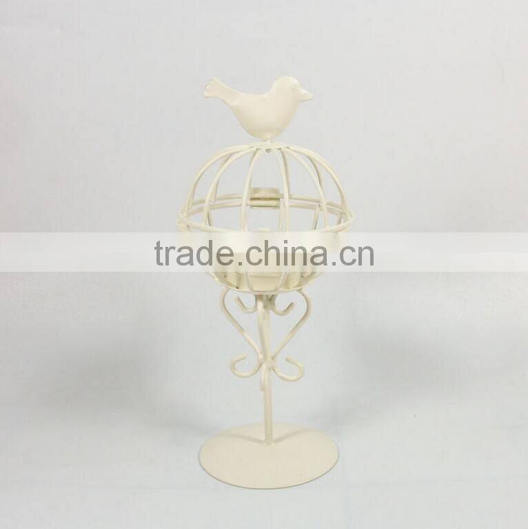 2017bird model Lantern Home Decoration metal Candle Holder
