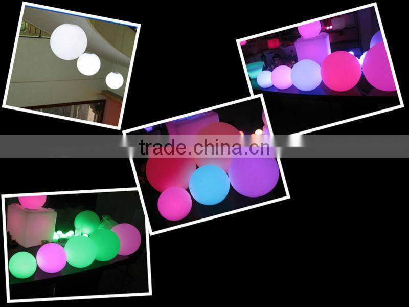 RGB led ball furniture/LED BALL furniture