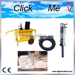 pneumatic engine hydraulic rock splitter