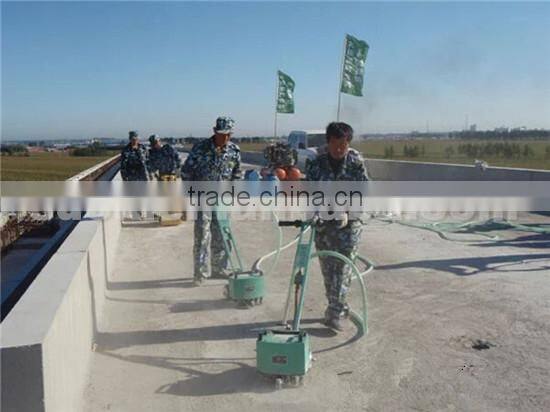 OK-P23A ride on concrete surface power trowel,marginal trowel,Hot selling old ring oxide floor abrasive machine