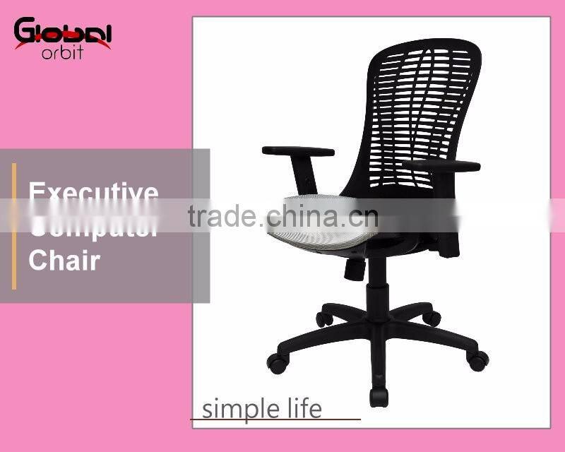 Colorful seat hight adjustment modern black swivel conference office chair