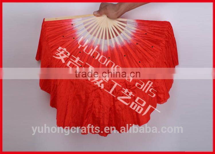 Wholesale Silk Belly Dance Fan Veils