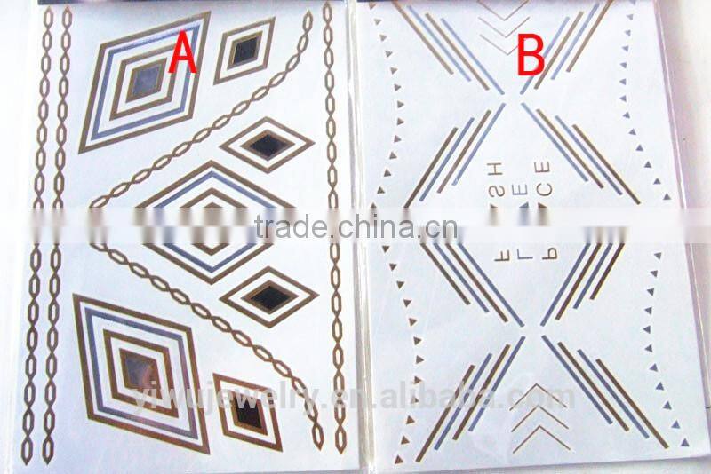 High Quality Water-proof Magical Design Bulk Temporary Tattoo Sticker