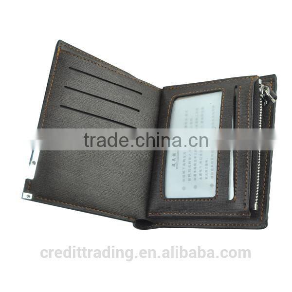 Leather men wallet wholesale
