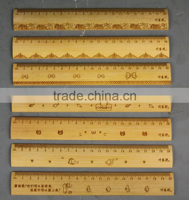 Natural & eco-friendly bamboo ruler