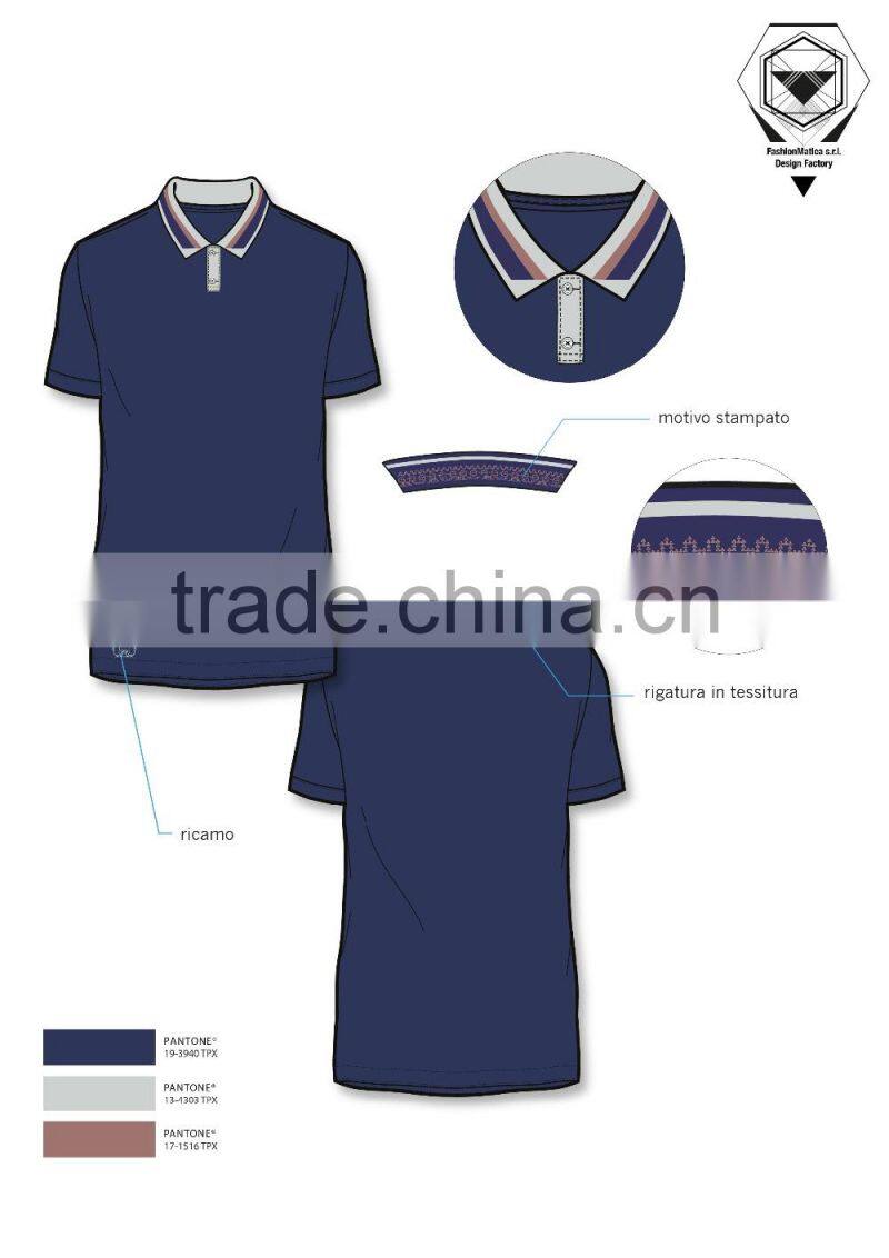 Design services for men's Polo Shirt ODM