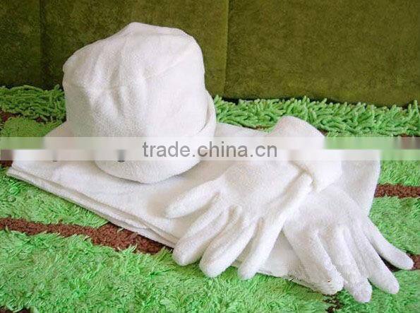 Polar Fleece 3 PCS Set (Glove, Hat, Scarf)