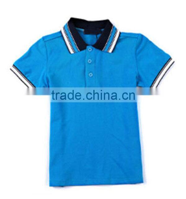 2015 New arrival brand kids t shirt polo shirt