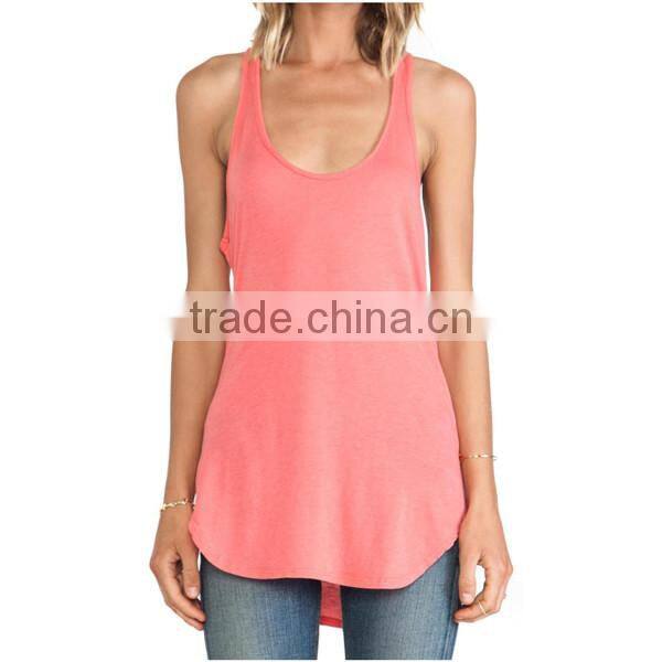 Wholesale Open Side Tank Top Loose Fit Crop Tops