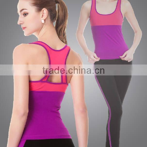 Suntex 100% Polyester Running Custom Jersey Men Compression Clothes Sports Singlet