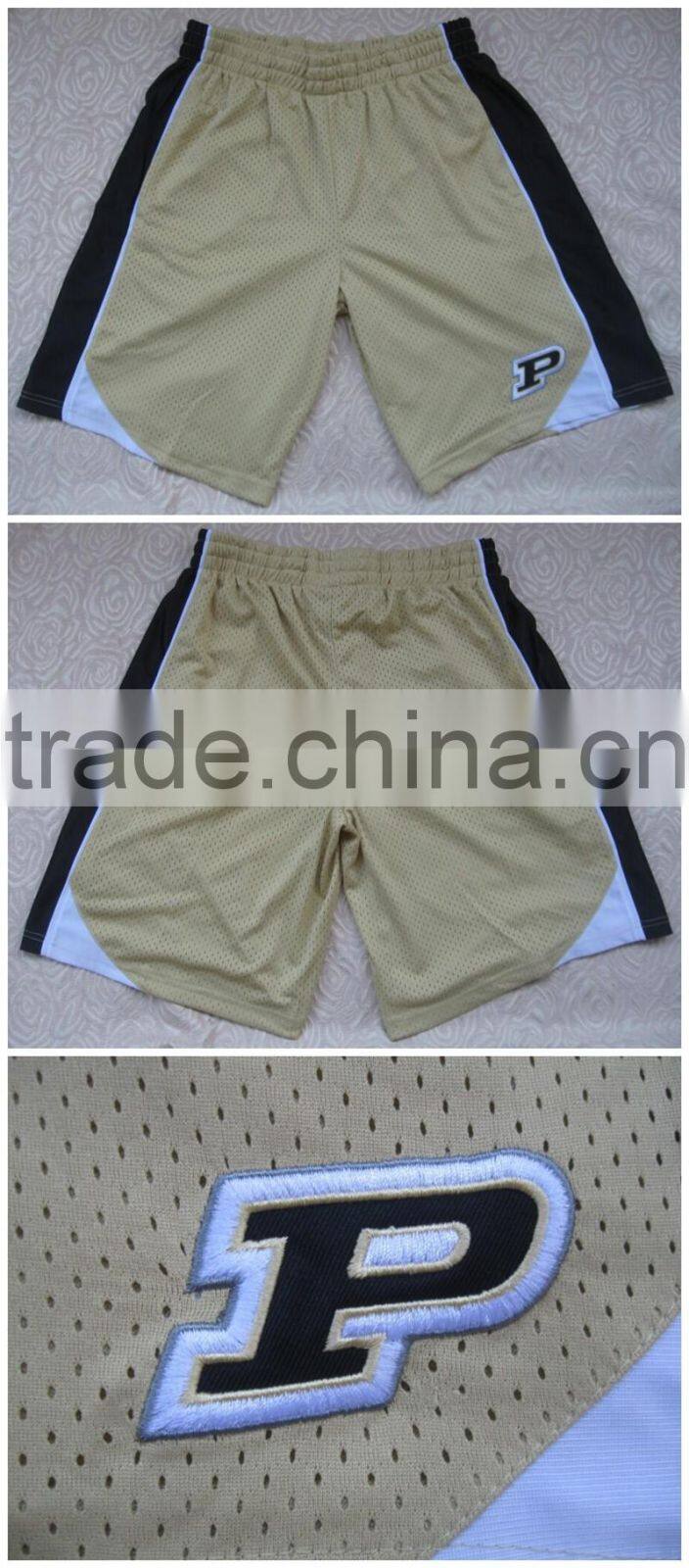 Custom Embroidred Logo Men Mesh Polyester Sports Pants