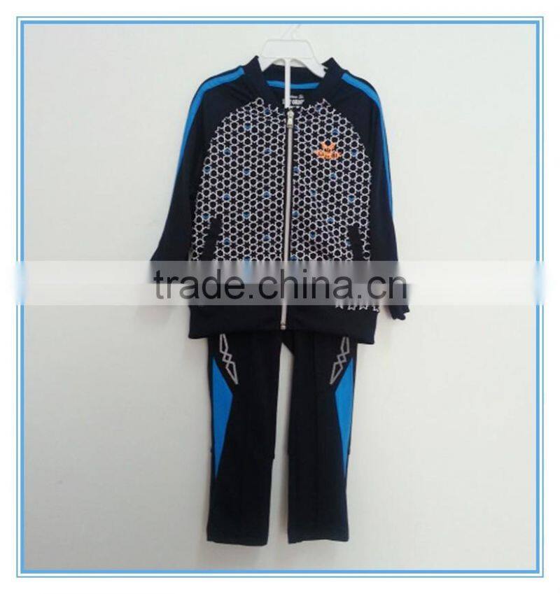 2016 hotsale latest design children clothes set children boy long sleeve shirt and pant piece set wholesale