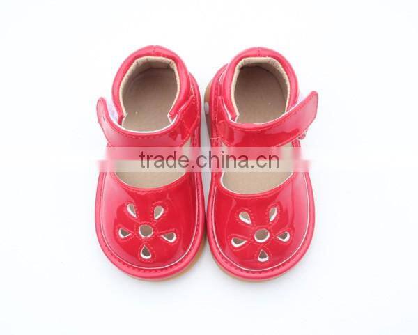 2017 Spring and Summer Children Shoes Silver Glitter Squeaky Shoes