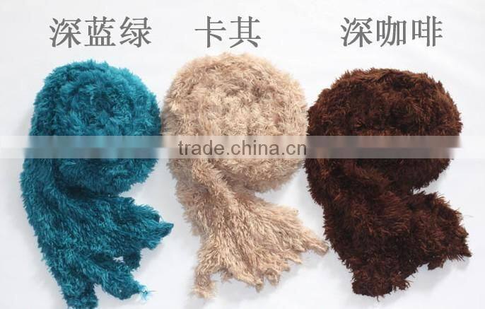 QJY-CW-320 High production Long Wool Magic Scarf knitting Machine/CE