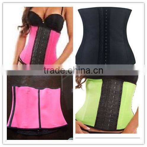 Ann Chery Body Shaper Vest Waist Trainer Corsets Slimming Belt Latex Waist Cincher Wholesale