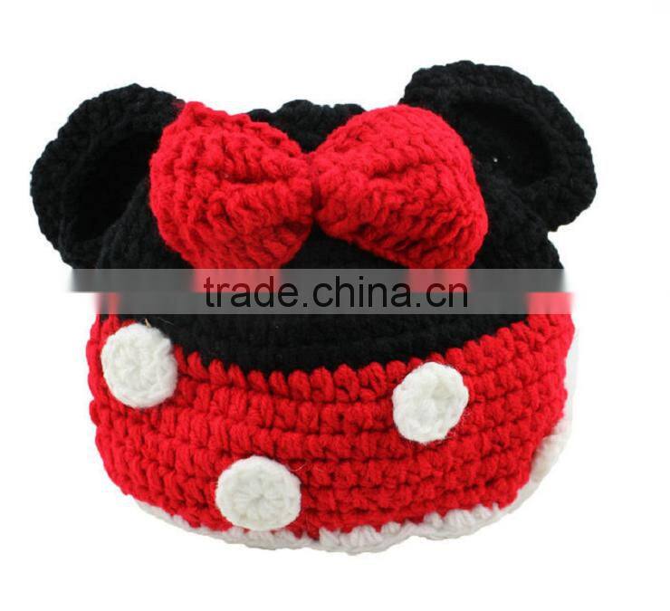 Crochet baby hat Infant Cute Hot sale Custom High quality new fashion hat Toddler crochet hat for sale
