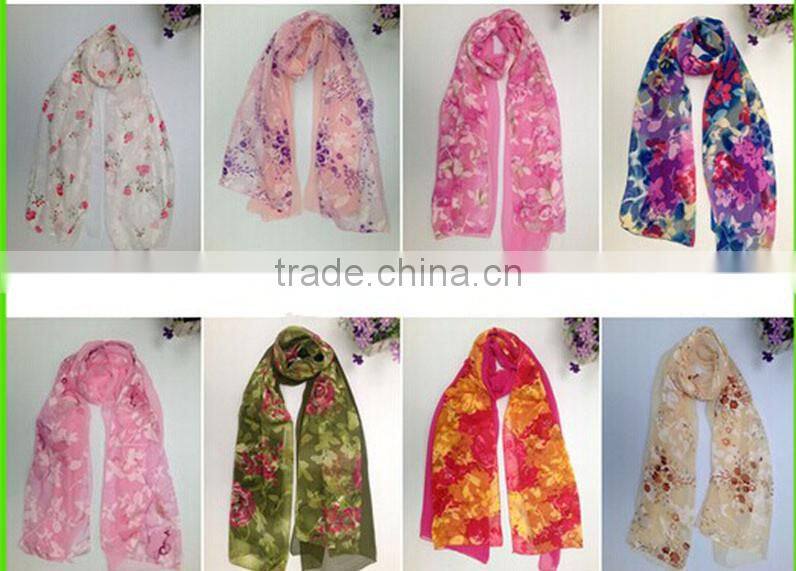 2015 classic female pure color absorb sweat, antibacterial silk scarves