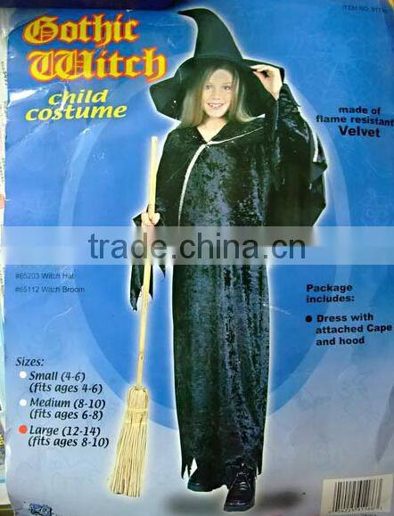 Cosplay Gothic Witch Costume
