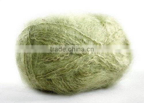 Mohair Brushed yarn fancy knitting