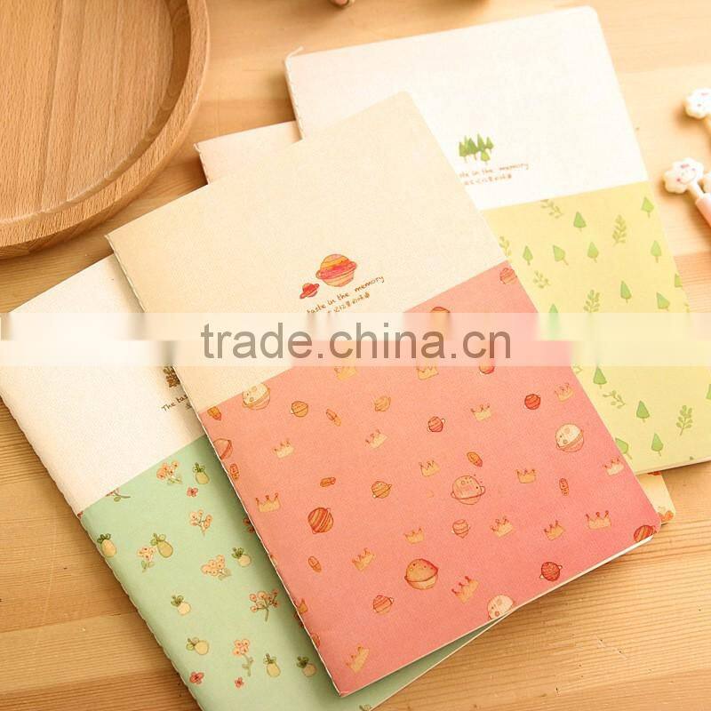 wholesale cheap cover custom printing soft cover notebook