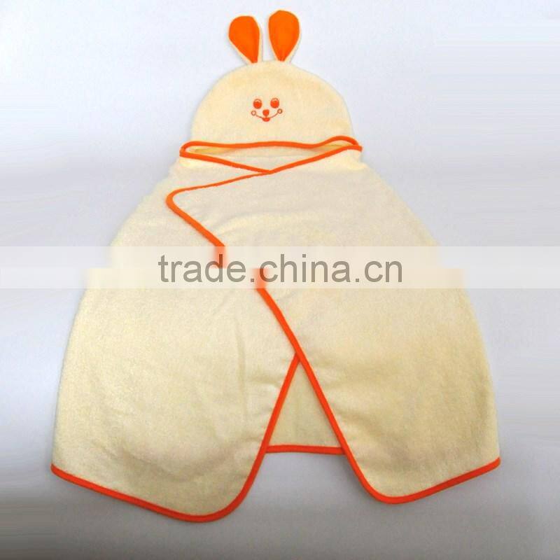 China supplier super soft textile baby hooded bath towels