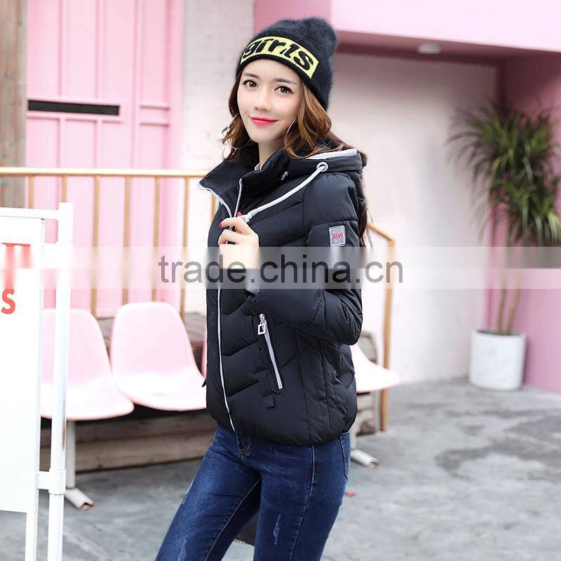 Women 2017 New Parka Casual Outwear Military Hooded