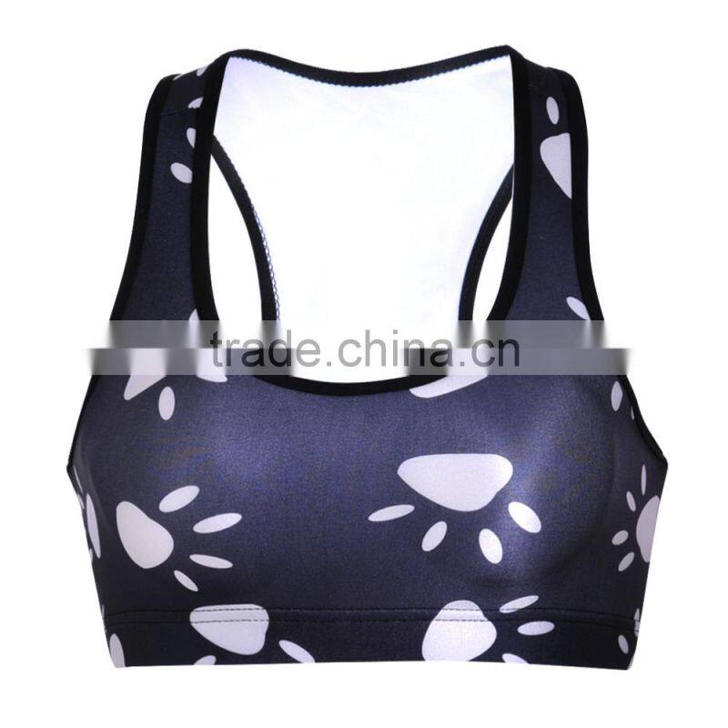 sexy women cycling sportswear crossed straps sports bra S131-32