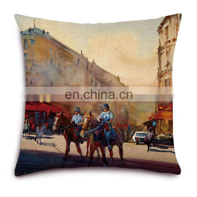 Vintage Euro Classic Throw Pillow Simple Cushion Cover