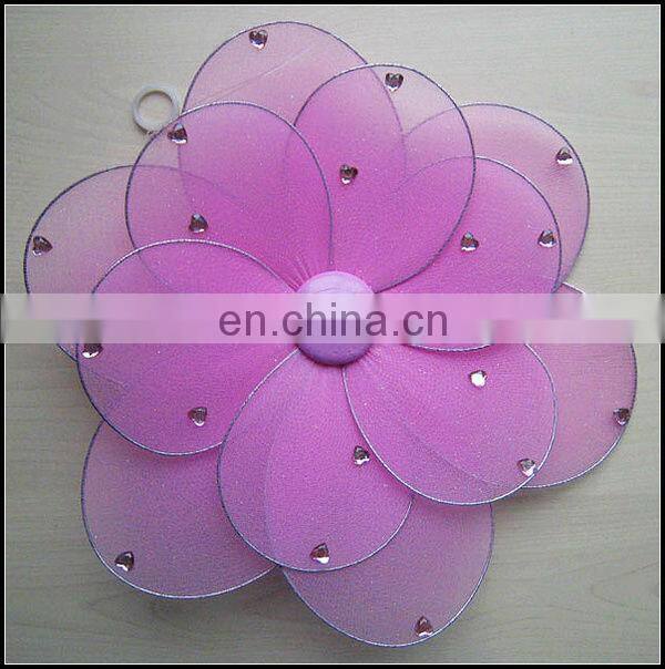 Table wedding decoration pink artificial flower