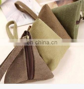 Zongzi canvas coin purses zero wallet child women change purse lady zero wallets