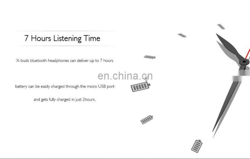 Wavefun X-Buds bluetooth headphones IPX7 waterproof wireless earbuds with bass sport CSR earphone with mic headset