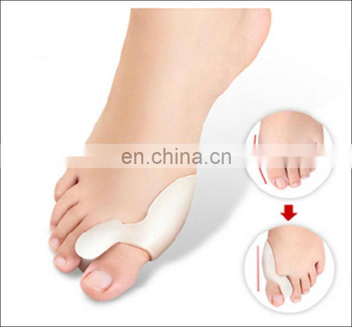 Gel silicone toe Straightener Bunion Protector
