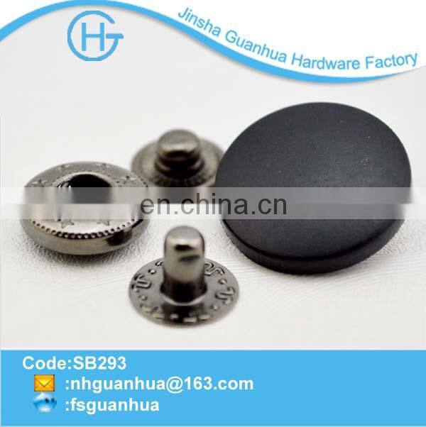 fashion designer cloth snap button snap buttons with customized logo