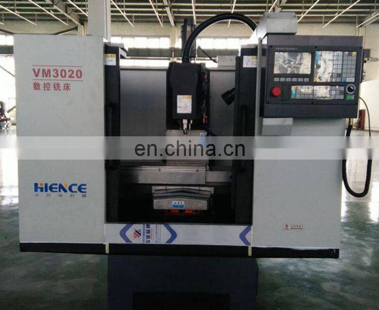 Mini hobby cnc milling machine metal machining center machine VMC3020