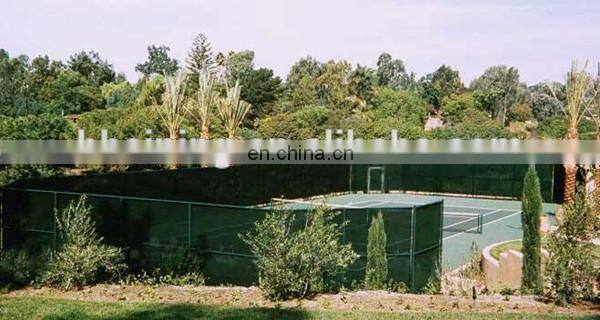 Construction yard work privacy windscreen fence netting