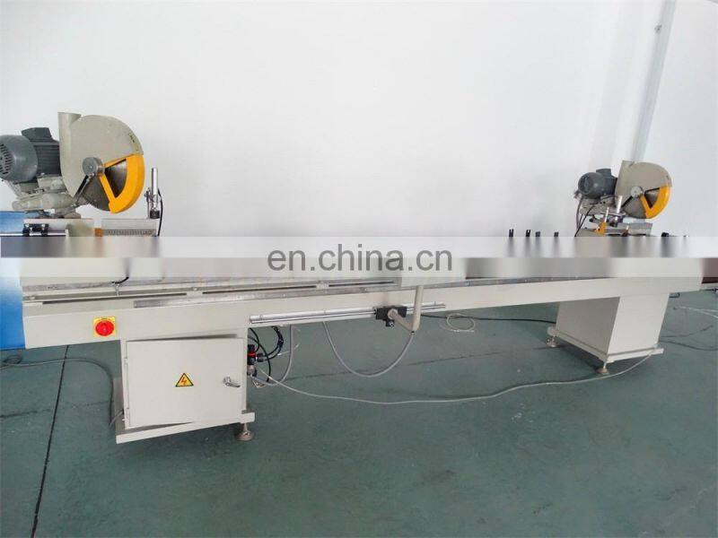 Double Head Mitre Cutting Saw for PVC and Aluminum Profile / Window Door Cutting Saw