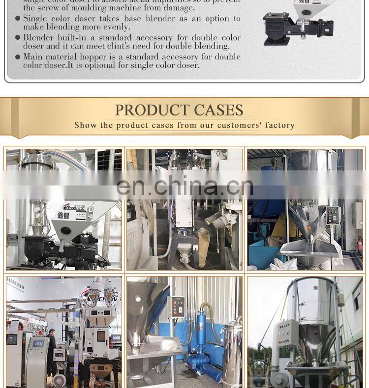 plastic volumetric doser for blow moulding machine