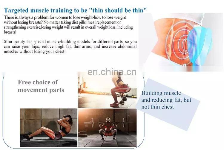 2 Handles 4 handles ems electromagnetic muscle stimulation electromagnetic tesla ems muscle