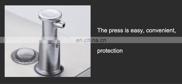 1000 ml 304 stainless steel foam or liquid soap dispenser wall mounted