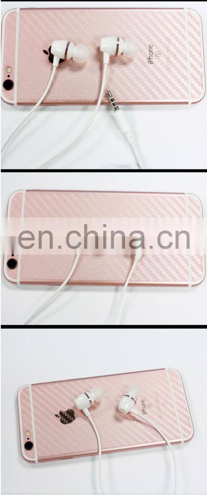 2021 ceramic good quality Headphone earphone in ear wired headset piezoelectric earbuds for Android phone